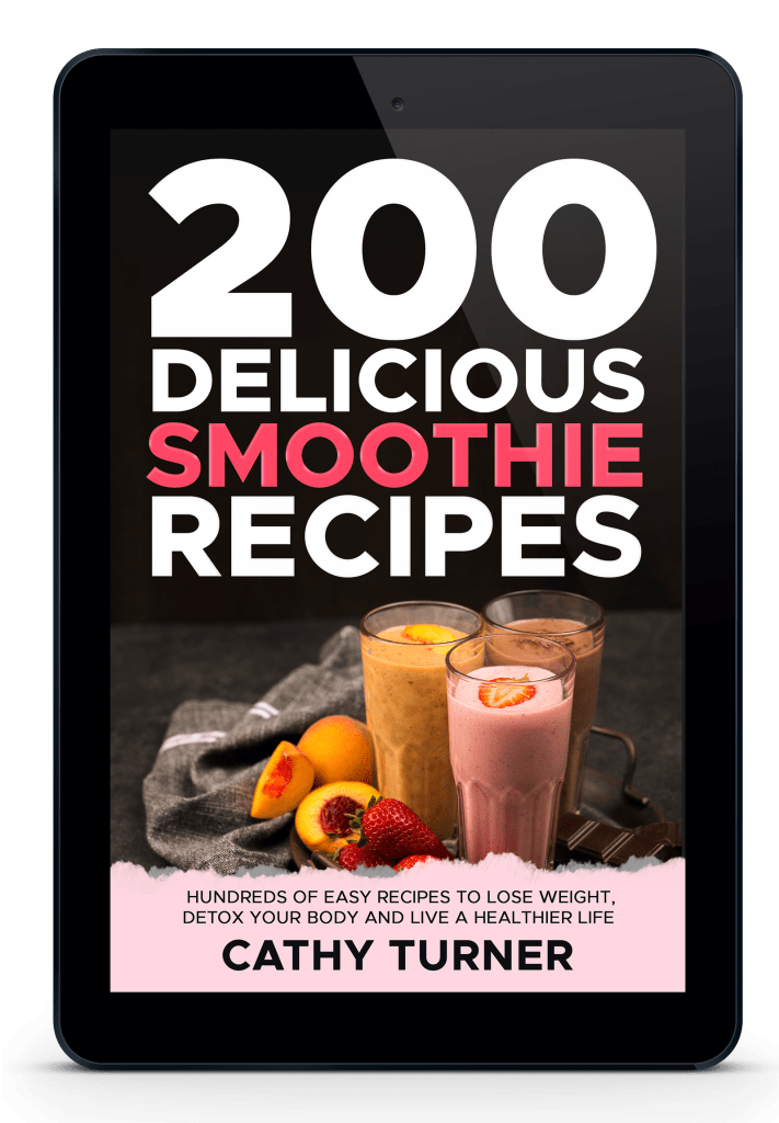200 Delicious Smoothie Recipes — ebook cover by Cathy Turner