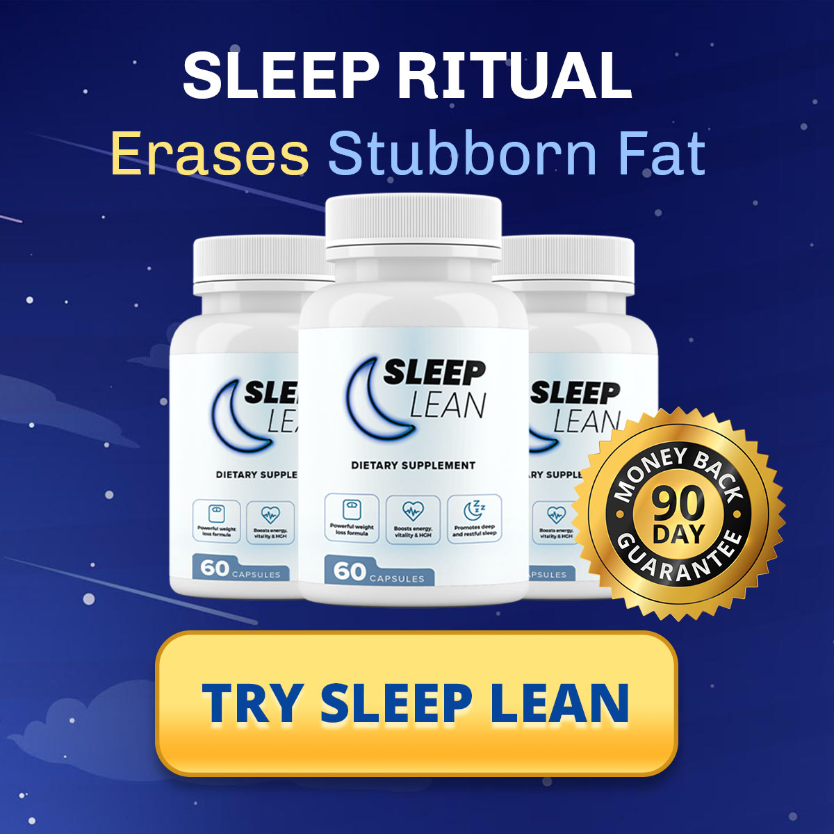 Sleep Lean Supplement Bottles